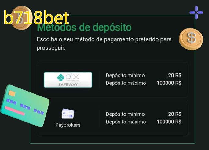 O cassino b718betbet oferece uma grande variedade de métodos de pagamento